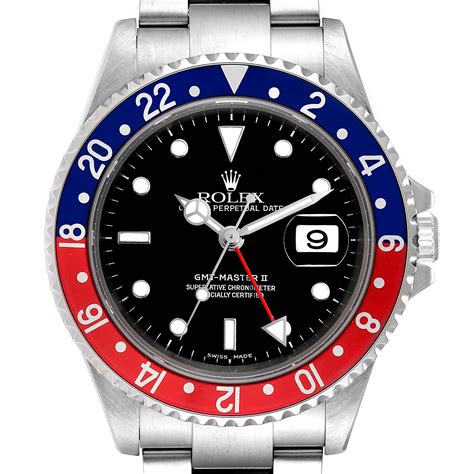 rolex gmt master 2 red blue